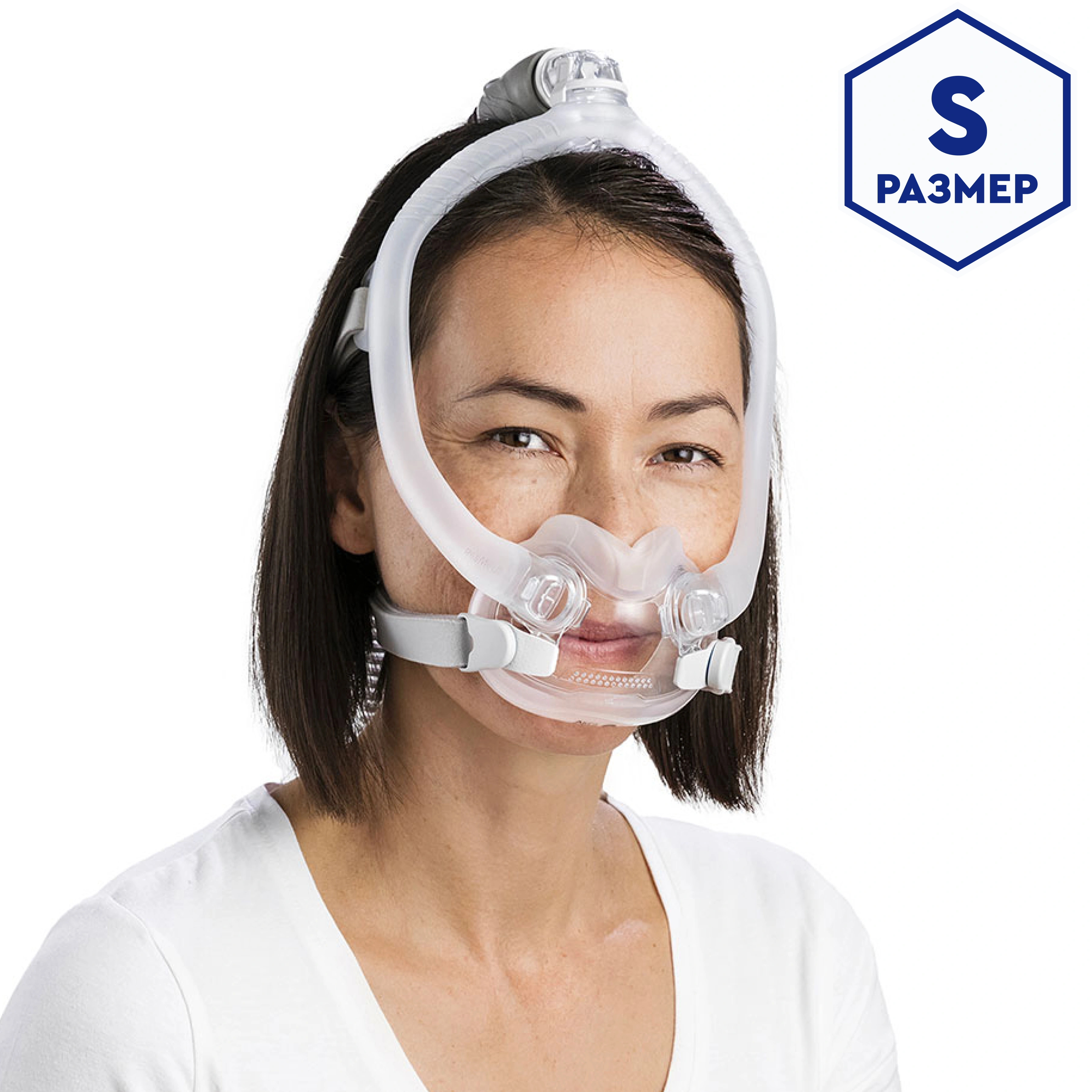 Маска ResMed дыхательная полнолицевая (AIRFIT F30i, S)  от интернет-магазина trimm.store